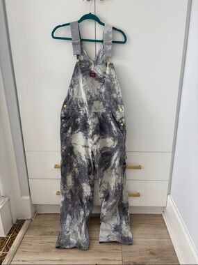 Custom tie dye Dickies overalls